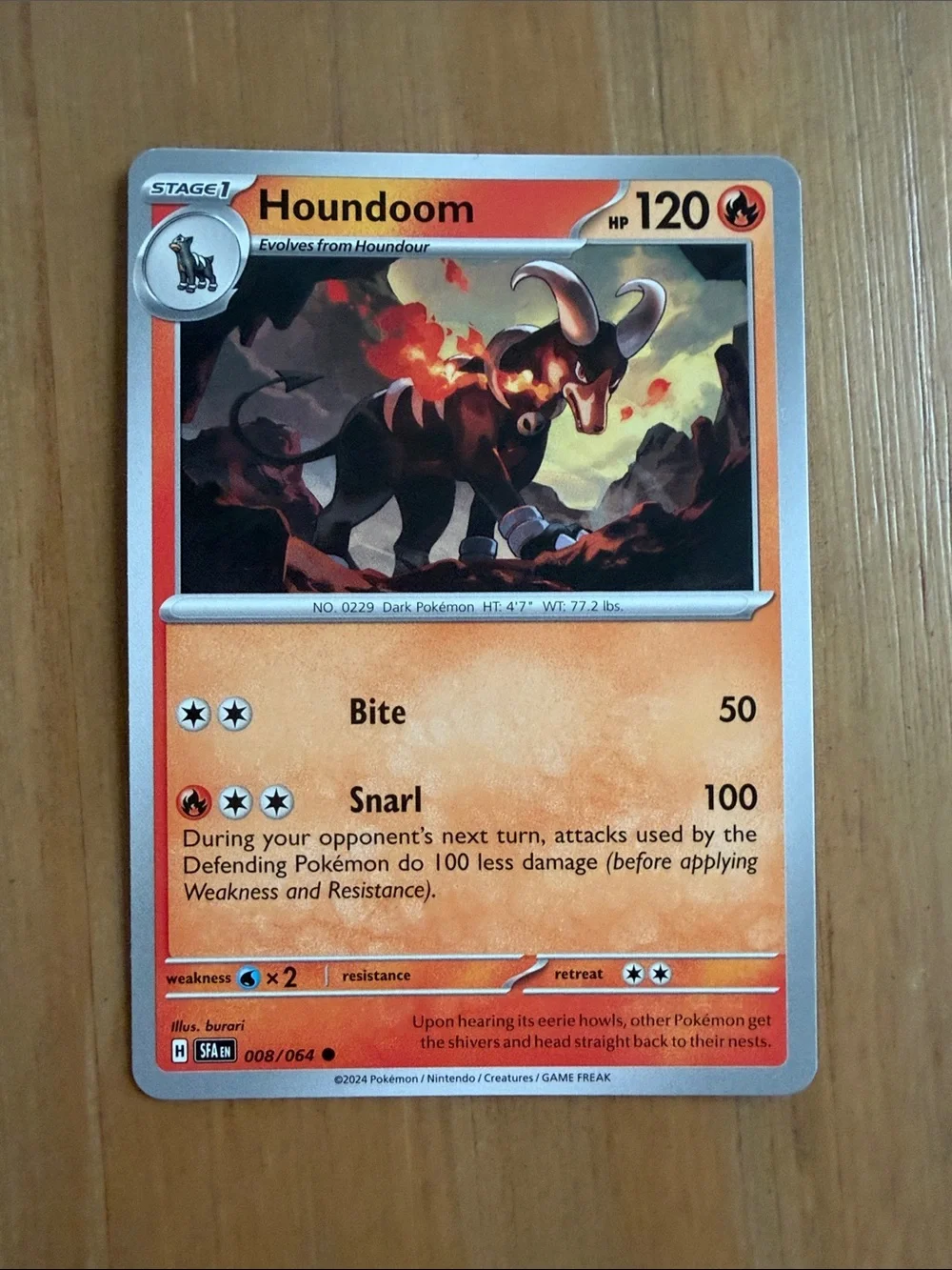 Houndour & Houndoom Evolution Lot | Shrouded Fable & Scarlet & Violet | ✨5/$25